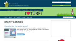 Desktop Screenshot of iloveturf.com